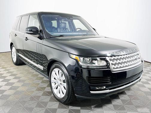 Santorini Black 2016 Land Rover Range Rover 3.0L Supercharged HSE