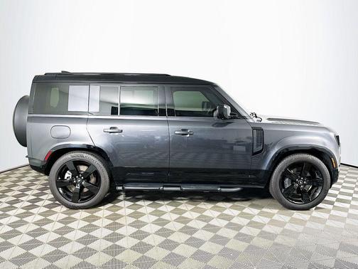 Carpathian Gray Metallic 2025 Land Rover Defender 110 P400 X-Dynamic SE