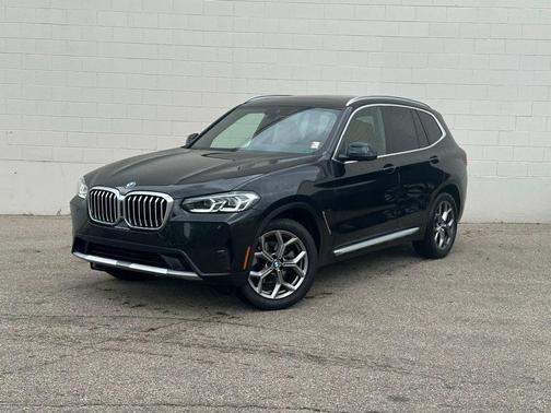 Black Sapphire Metallic 2023 BMW X3 xDrive30i