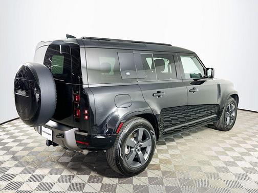 Santorini Black Metallic 2024 Land Rover Defender X-Dynamic SE