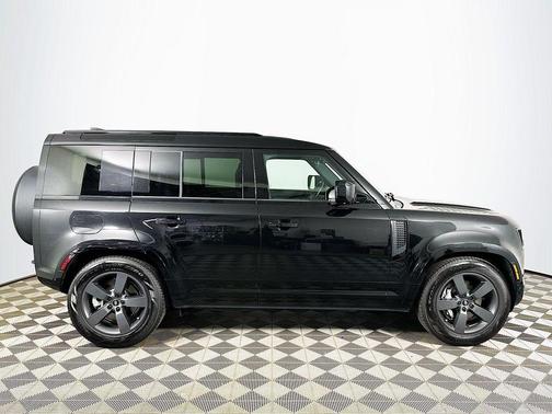 Santorini Black Metallic 2024 Land Rover Defender X-Dynamic SE