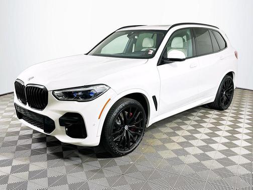 Alpine White 2022 BMW X5 M50i