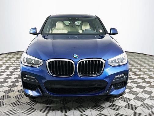 Phytonic Blue Metallic 2021 BMW X4 xDrive30i