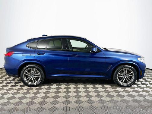 Phytonic Blue Metallic 2021 BMW X4 xDrive30i