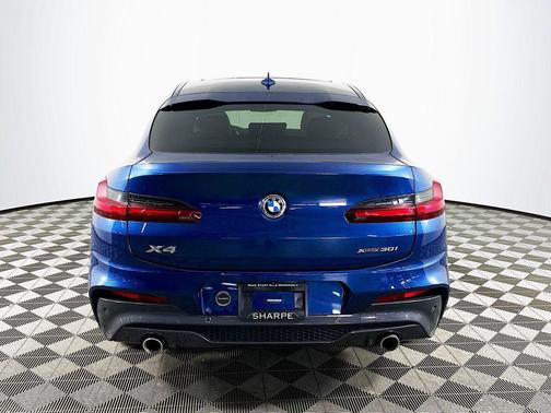 Phytonic Blue Metallic 2021 BMW X4 xDrive30i