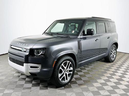 Carpathian Gray Metallic 2025 Land Rover Defender 110 P300