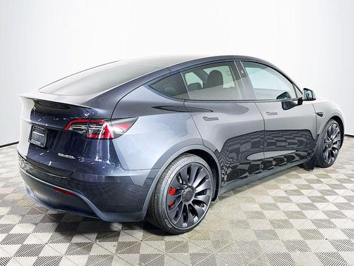 Stealth Grey 2025 Tesla Model Y Performance Dual Motor All-Wheel Drive