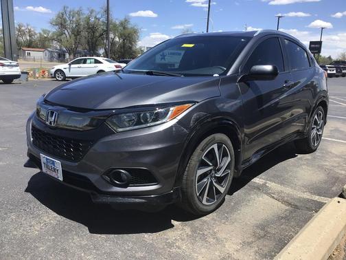 Gray 2019 Honda HR-V Sport