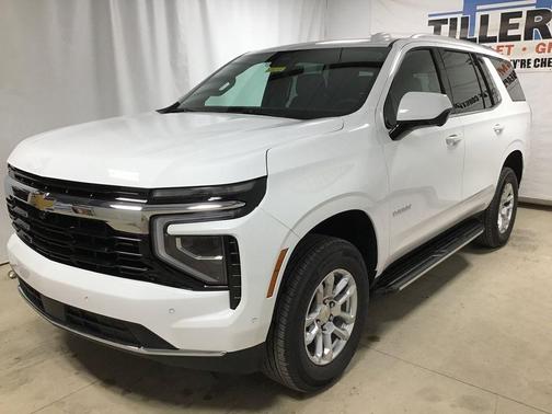 Summit White 2026 Chevrolet Tahoe LS