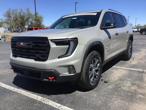 Metallic 2026 GMC Acadia AT4
