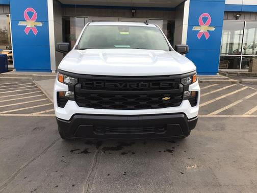 Summit White 2026 Chevrolet Silverado 1500 WT