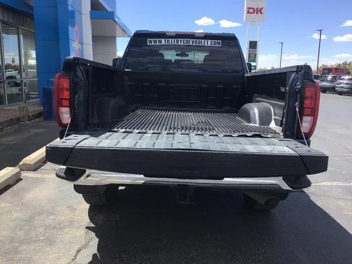 Pacific Blue Metallic 2022 GMC Sierra 2500 SLE
