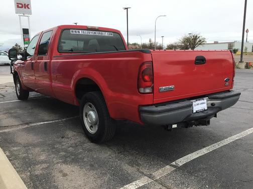 Red 2007 Ford F-250