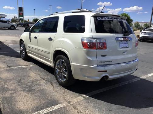 White 2012 GMC Acadia Denali