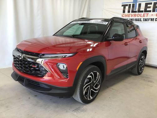 Red 2026 Chevrolet Trailblazer RS
