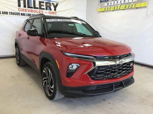 Red 2026 Chevrolet Trailblazer RS