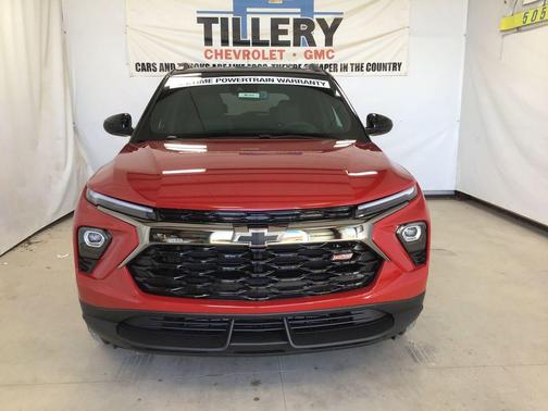 Red 2026 Chevrolet Trailblazer RS