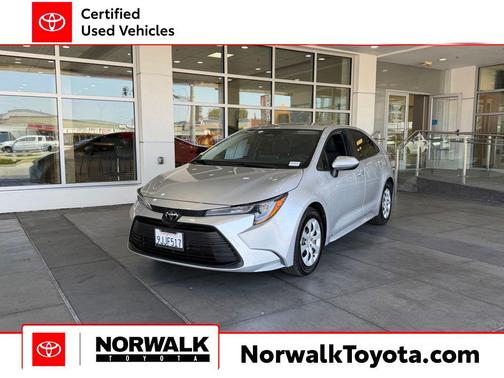 Classic Silver Metallic 2024 Toyota Corolla LE