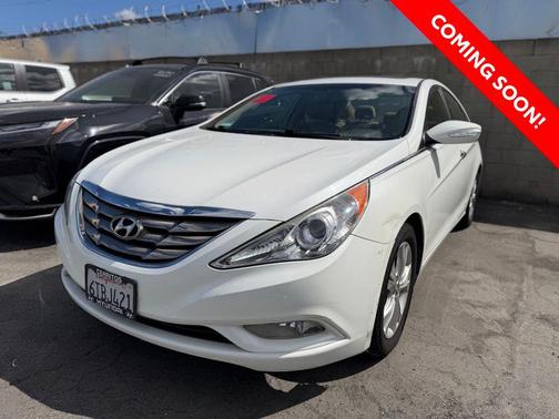 White 2011 Hyundai SONATA Limited