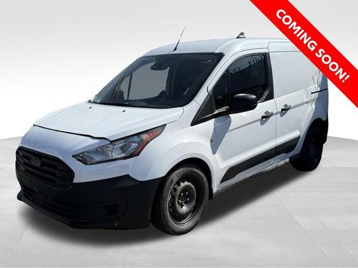 Frozen White 2020 Ford Transit Connect XL Cargo Van