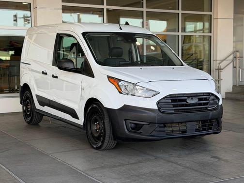 Frozen White 2020 Ford Transit Connect XL Cargo Van
