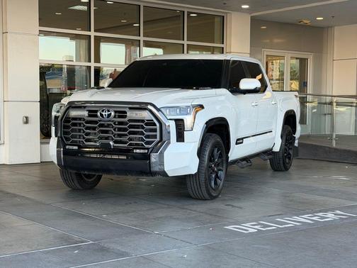Wind Chill Pearl 2024 Toyota Tundra Hybrid Platinum