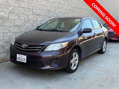 Black Currant Metallic 2013 Toyota Corolla LE