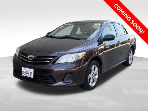 Black Currant Metallic 2013 Toyota Corolla LE