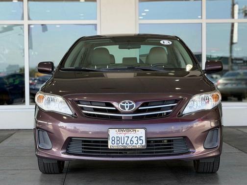 Black Currant Metallic 2013 Toyota Corolla LE