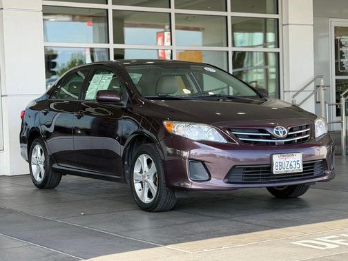 Black Currant Metallic 2013 Toyota Corolla LE