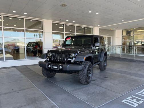 Black Clearcoat 2015 Jeep Wrangler Willys Wheeler