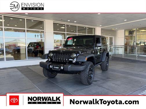 Black Clearcoat 2015 Jeep Wrangler Willys Wheeler