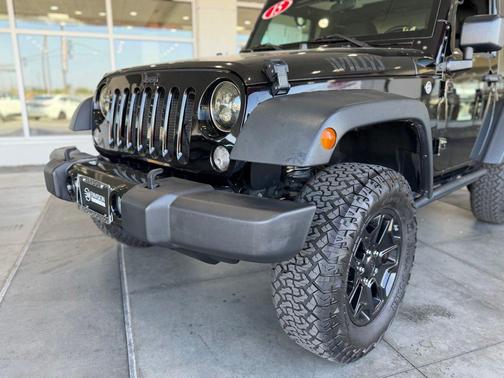 Black Clearcoat 2015 Jeep Wrangler Willys Wheeler
