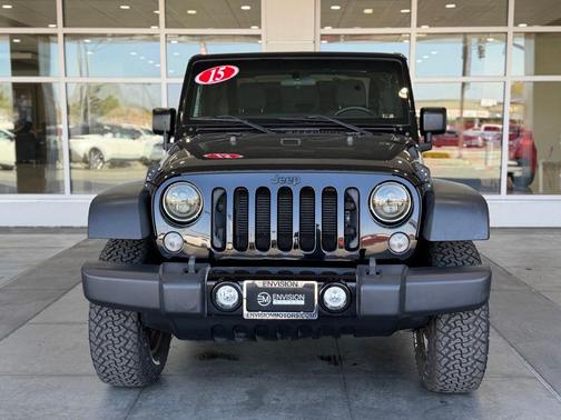 Black Clearcoat 2015 Jeep Wrangler Willys Wheeler