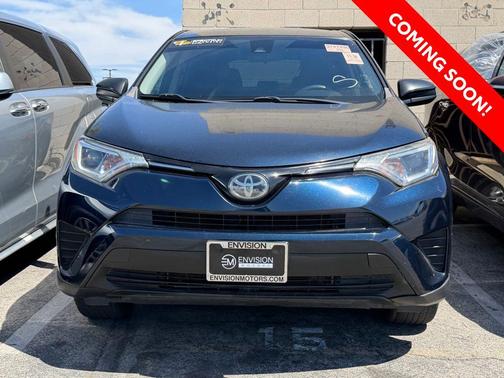 Galactic Aqua Mica 2018 Toyota RAV4 LE