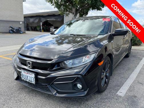 Crystal Black Pearl 2021 Honda Civic EX
