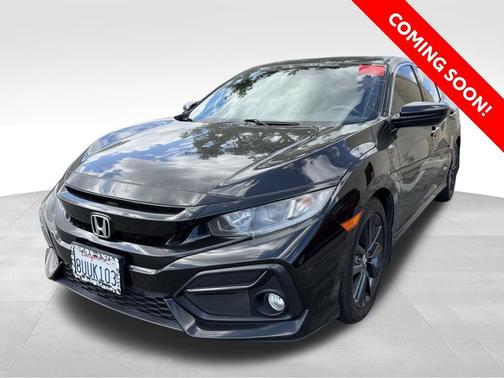 Crystal Black Pearl 2021 Honda Civic EX