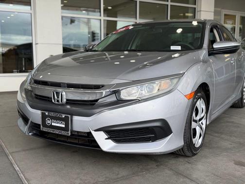 Lunar Silver Metallic 2016 Honda Civic LX