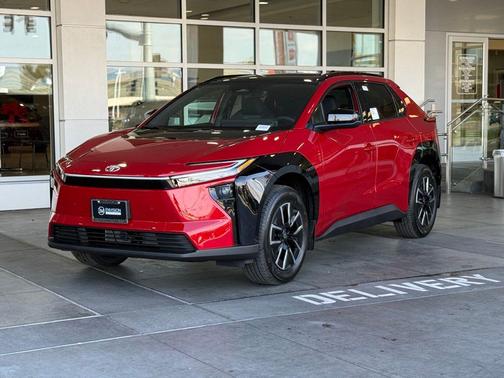 Supersonic Red 2026 Toyota bZ XLE Plus