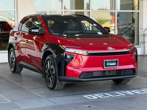 Supersonic Red 2026 Toyota bZ XLE Plus