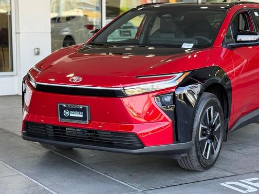 Supersonic Red 2026 Toyota bZ XLE Plus