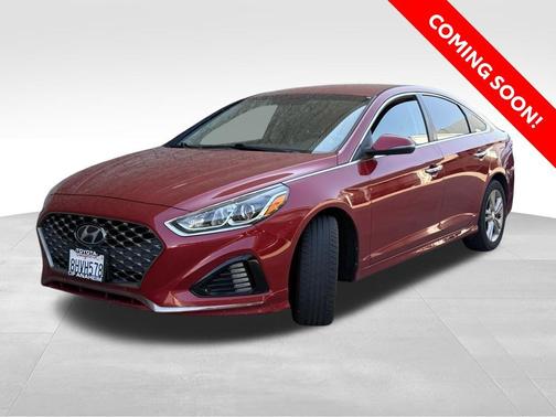 Scarlet Red 2019 Hyundai SONATA SEL