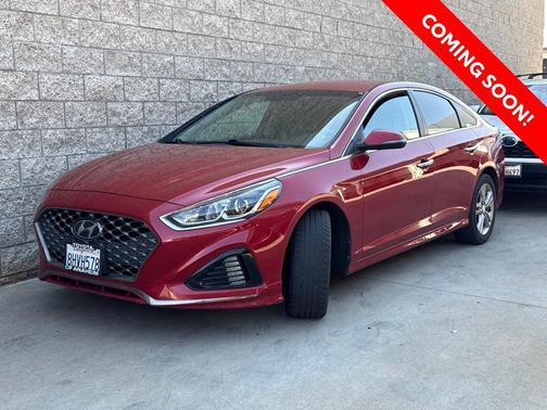 Scarlet Red 2019 Hyundai SONATA SEL