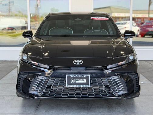 Midnight Black Metallic 2025 Toyota Camry SE