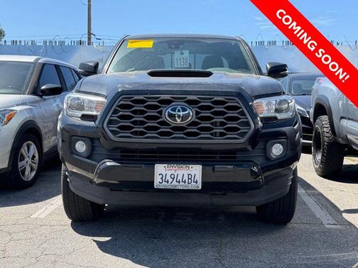 Midnight Black Metallic 2021 Toyota Tacoma TRD Sport