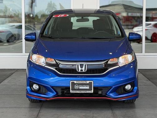 Aegean Blue Metallic 2019 Honda Fit Sport