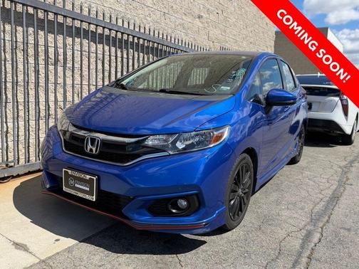 Aegean Blue Metallic 2019 Honda Fit Sport