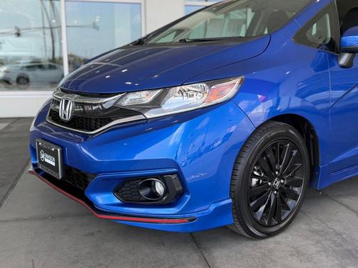 Aegean Blue Metallic 2019 Honda Fit Sport