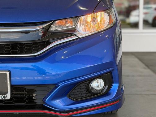 Aegean Blue Metallic 2019 Honda Fit Sport