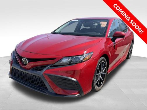 Supersonic Red 2021 Toyota Camry SE